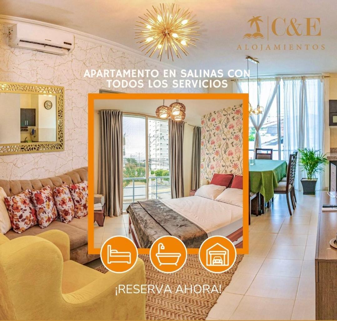 Alojate A Una Calle De La Playa Y Malecon Salinas  Exteriér fotografie